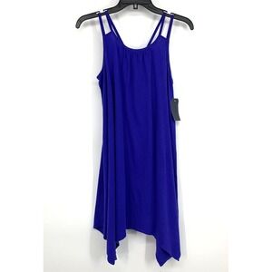 Melrose & Market Dress Girls XL 14/16 Asymmetrical Hem Sleeveless NWT